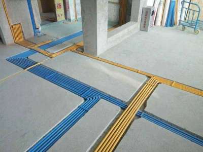 家裝水路施工開槽冷水和熱水管開槽方式一樣嗎?